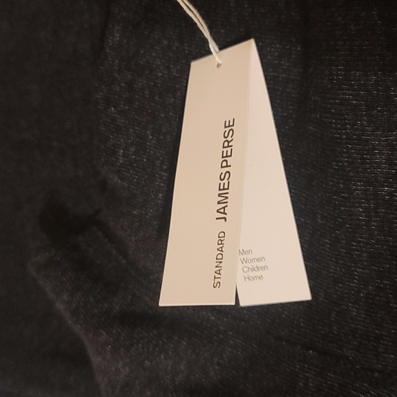 JAMES PERSE Cowl Neck Sweater Dress, Dark Gray - Picture 7 of 8